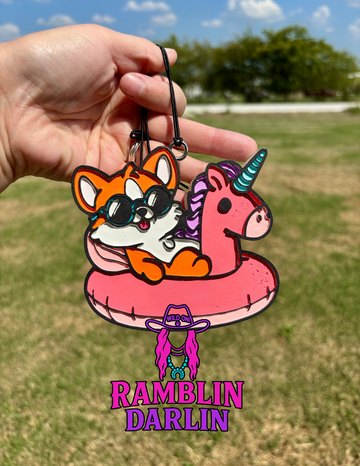 Corgi on Floaty Mold