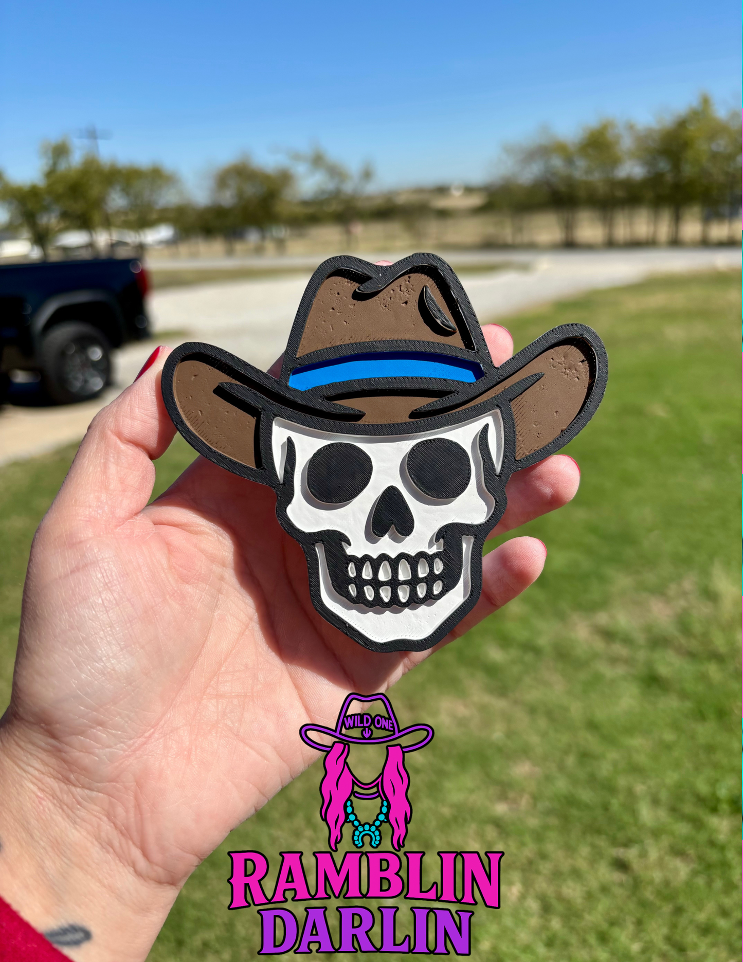 Cowboy Skelly Mold