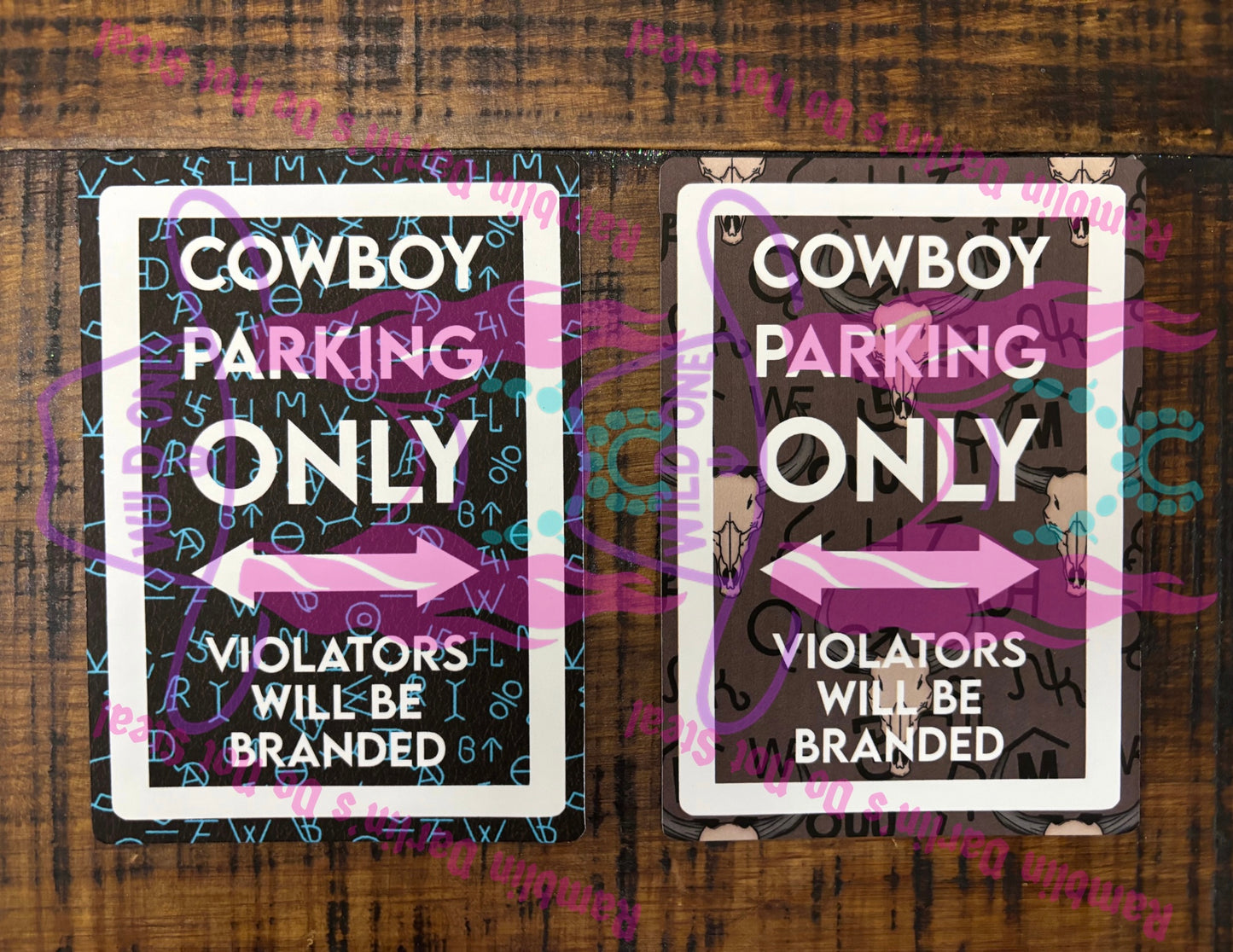 Parking Sign for Framed Rectangle Cardstock (5pk)