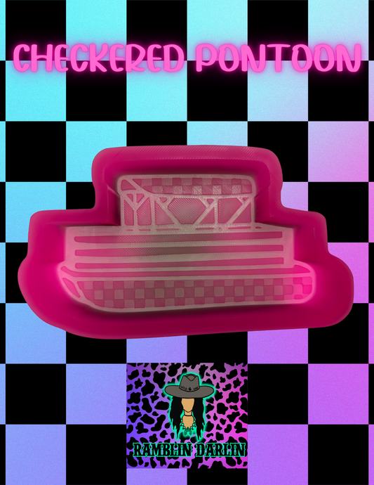 Checkered Pontoon Mold