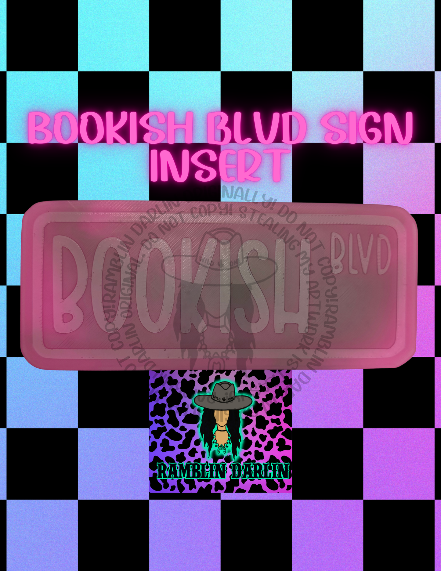 Street Sign Insert Mold