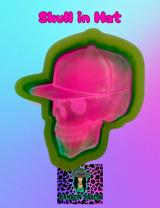Skull in Hat Mold