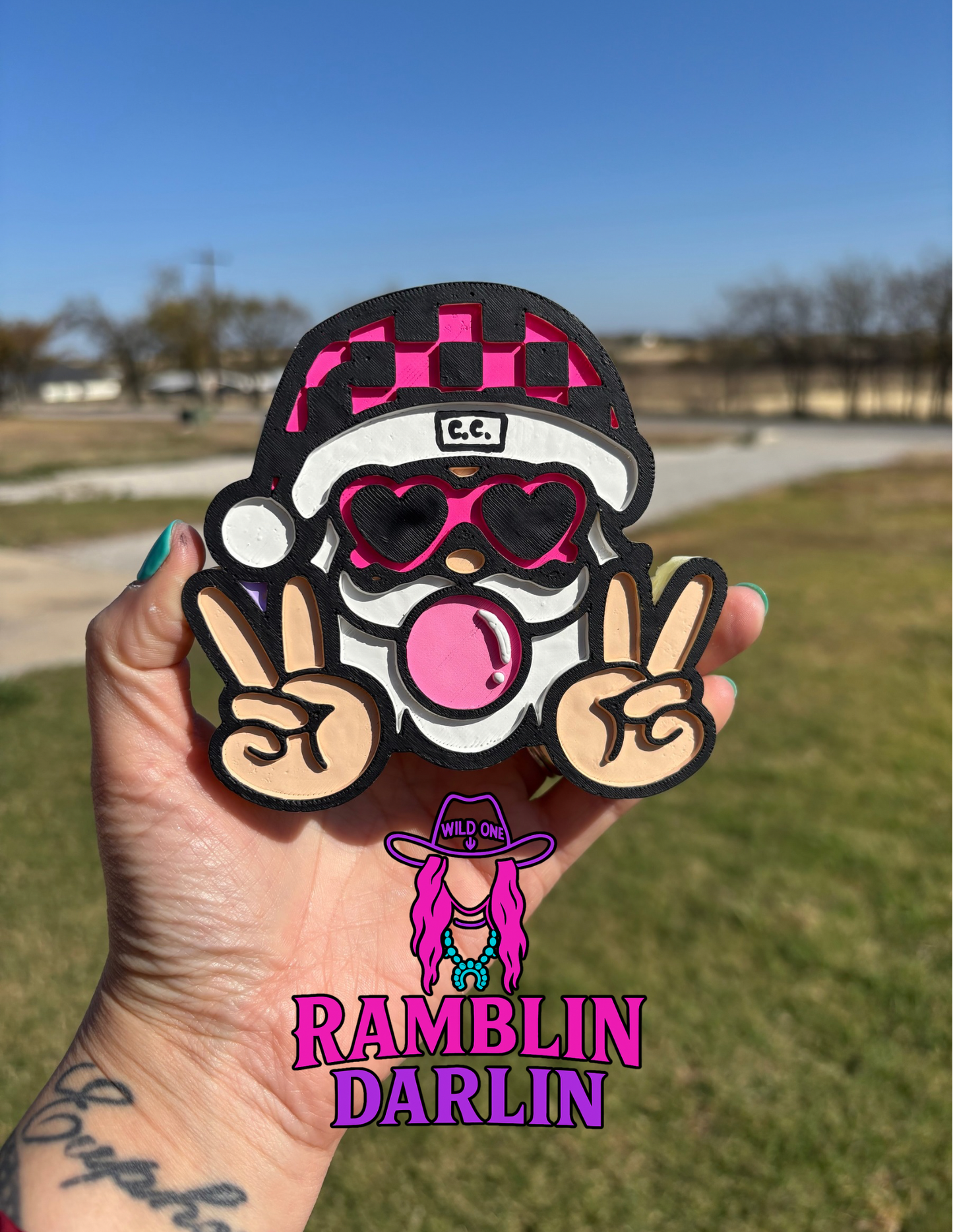 Bubblegum Santa Mold