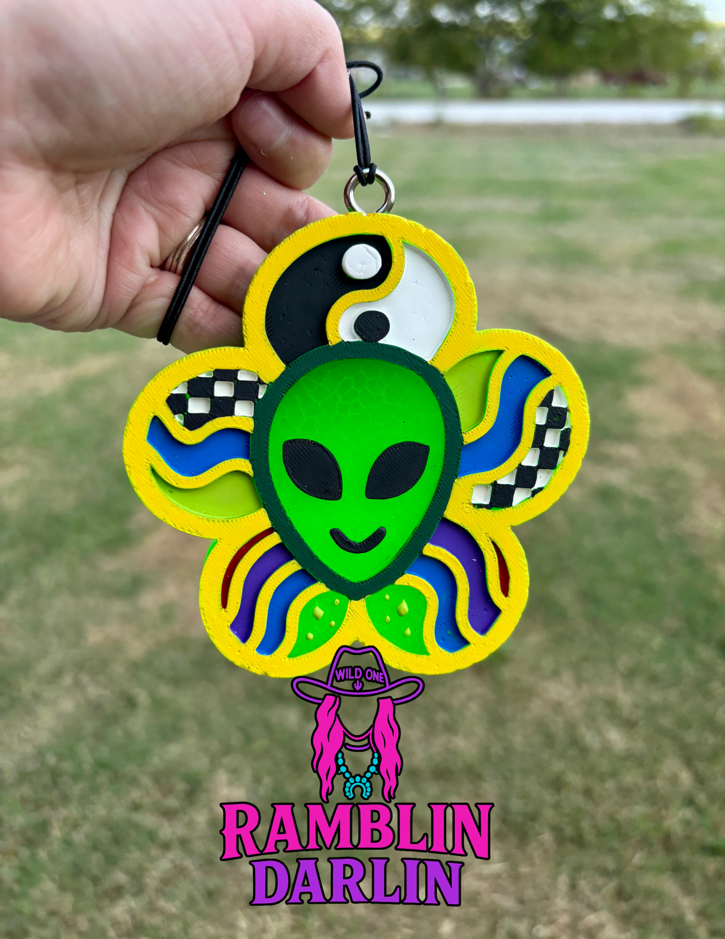 Groovy Alien Flower Mold ©️