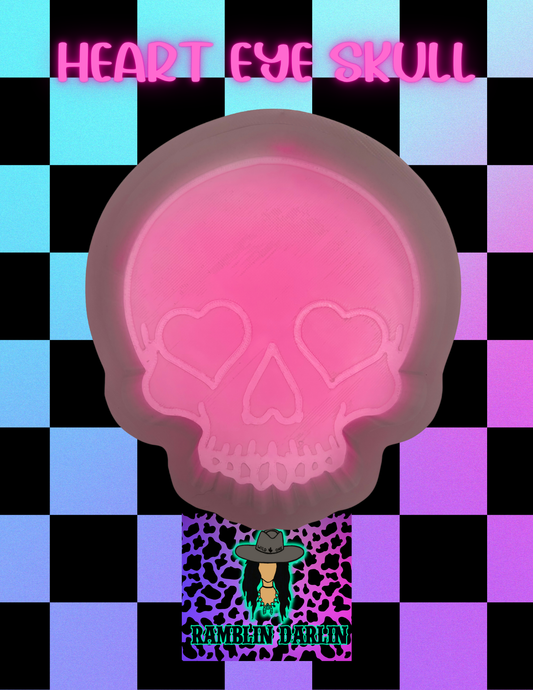 Heart Eye Skull Mold
