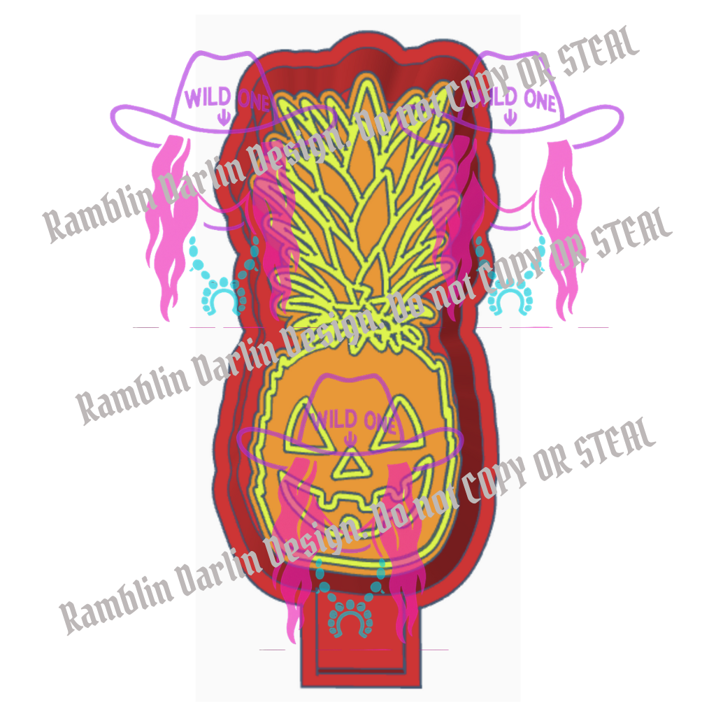 Halloween Pineapple STL files