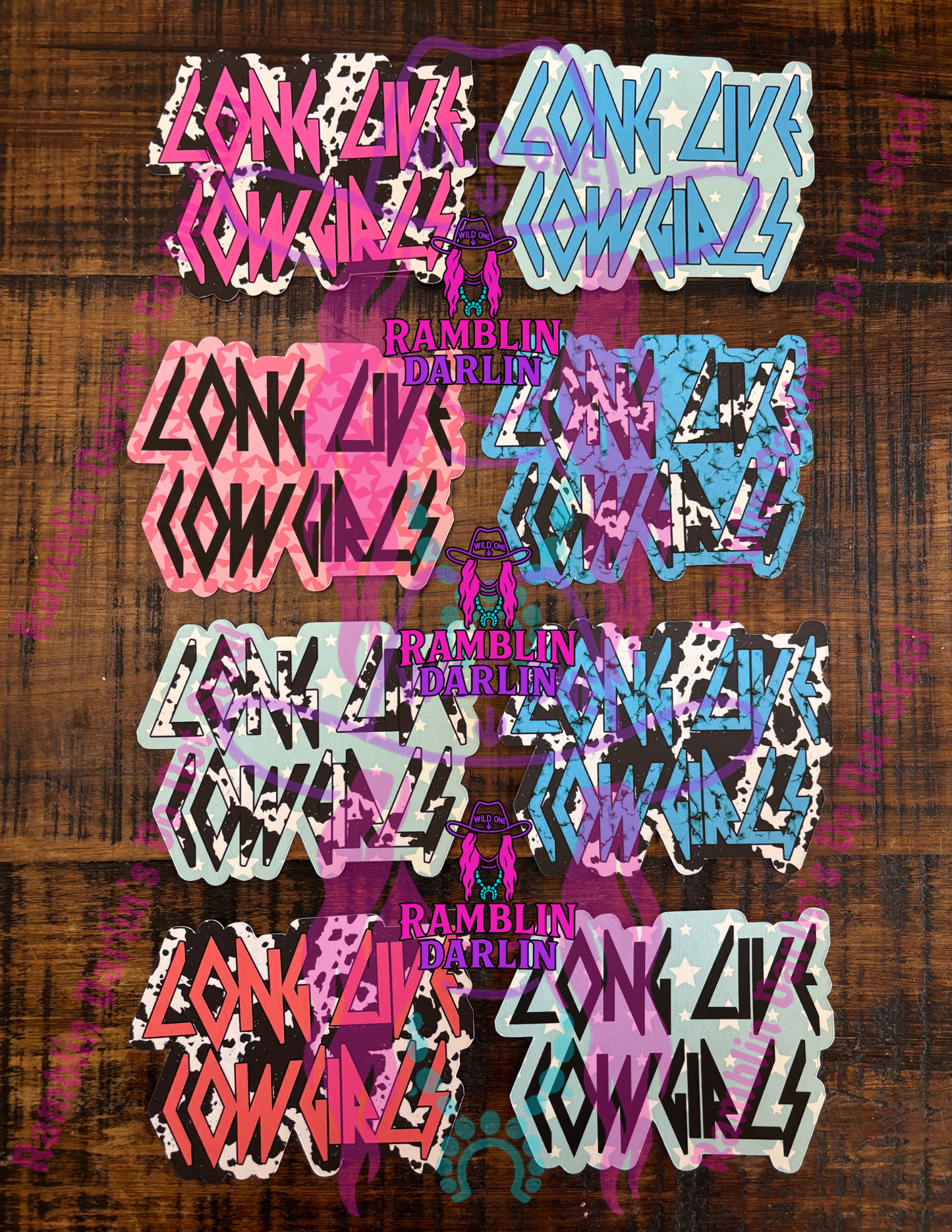 Long Live Cowgirls Cardstock (10pk)