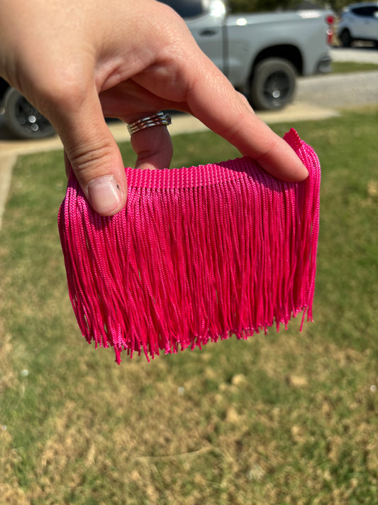 Magenta 4” Fringe