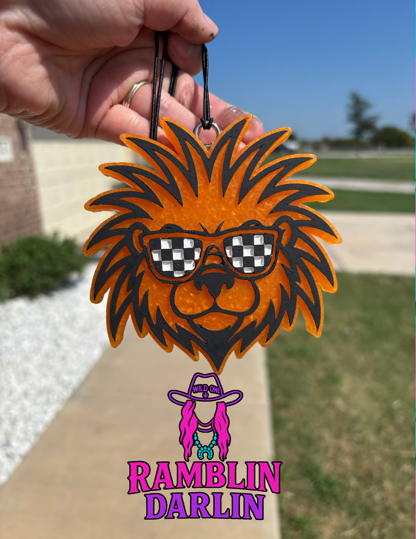 Porcupine in Checkered Sunglasses Mold