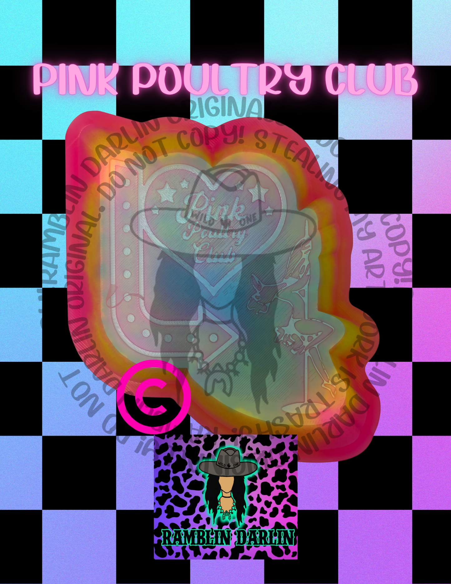 Pink Poultry Club Mold ©️