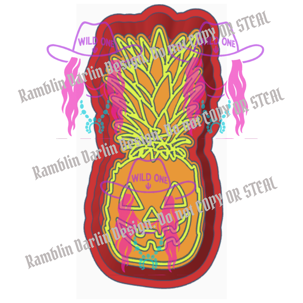 Halloween Pineapple STL files