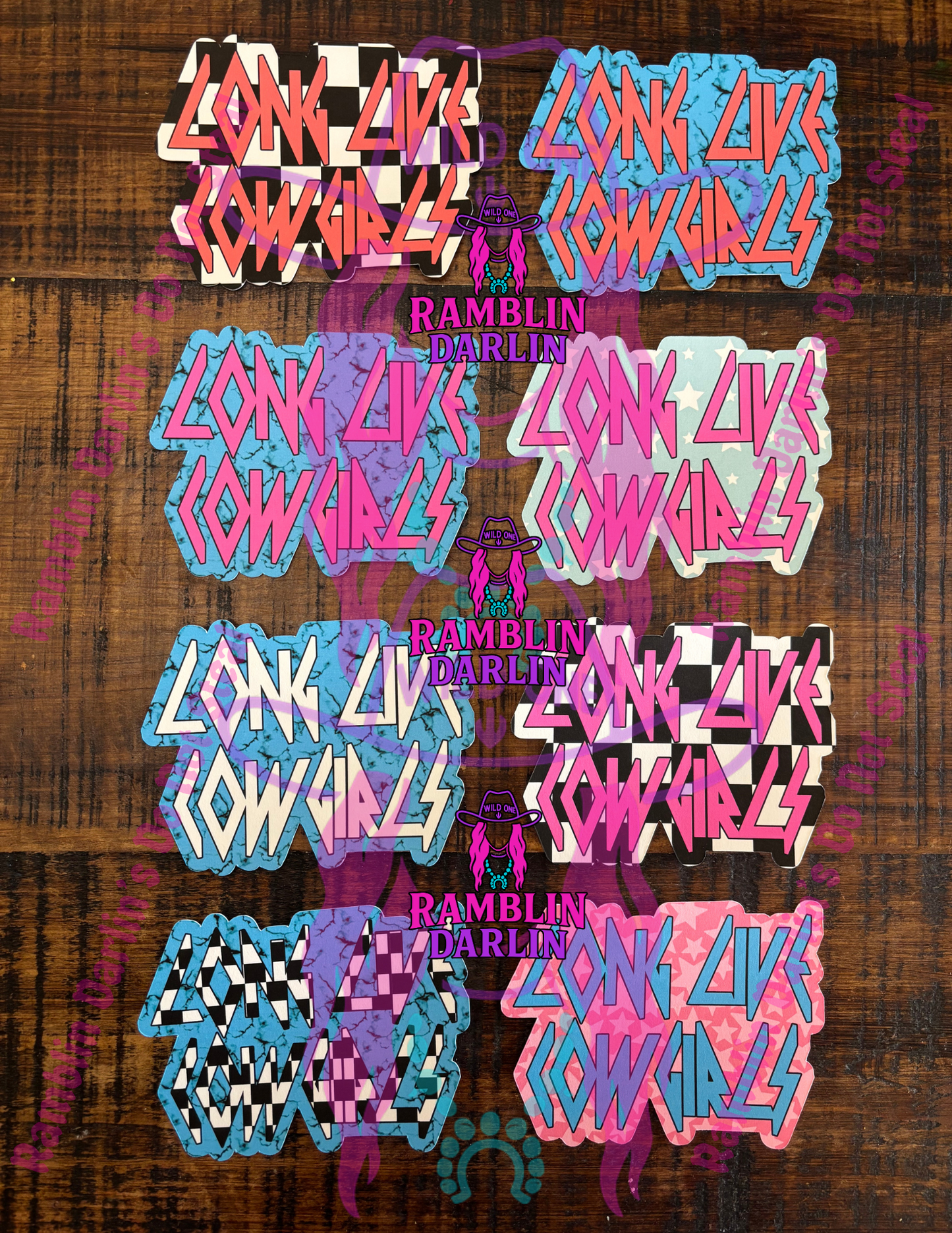 Long Live Cowgirls Cardstock (10pk)