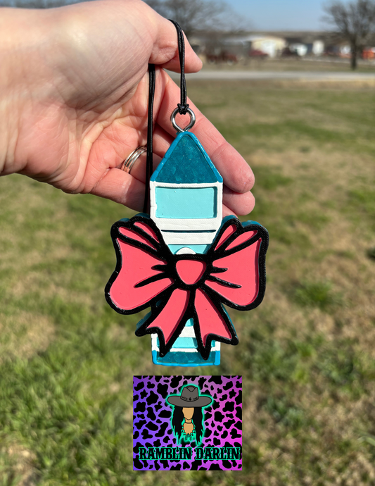 Crayon with Bow Mold
