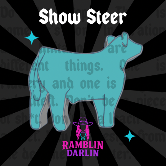 Show Steer Mold