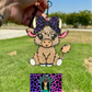 Cute Cow with Bow Mold
