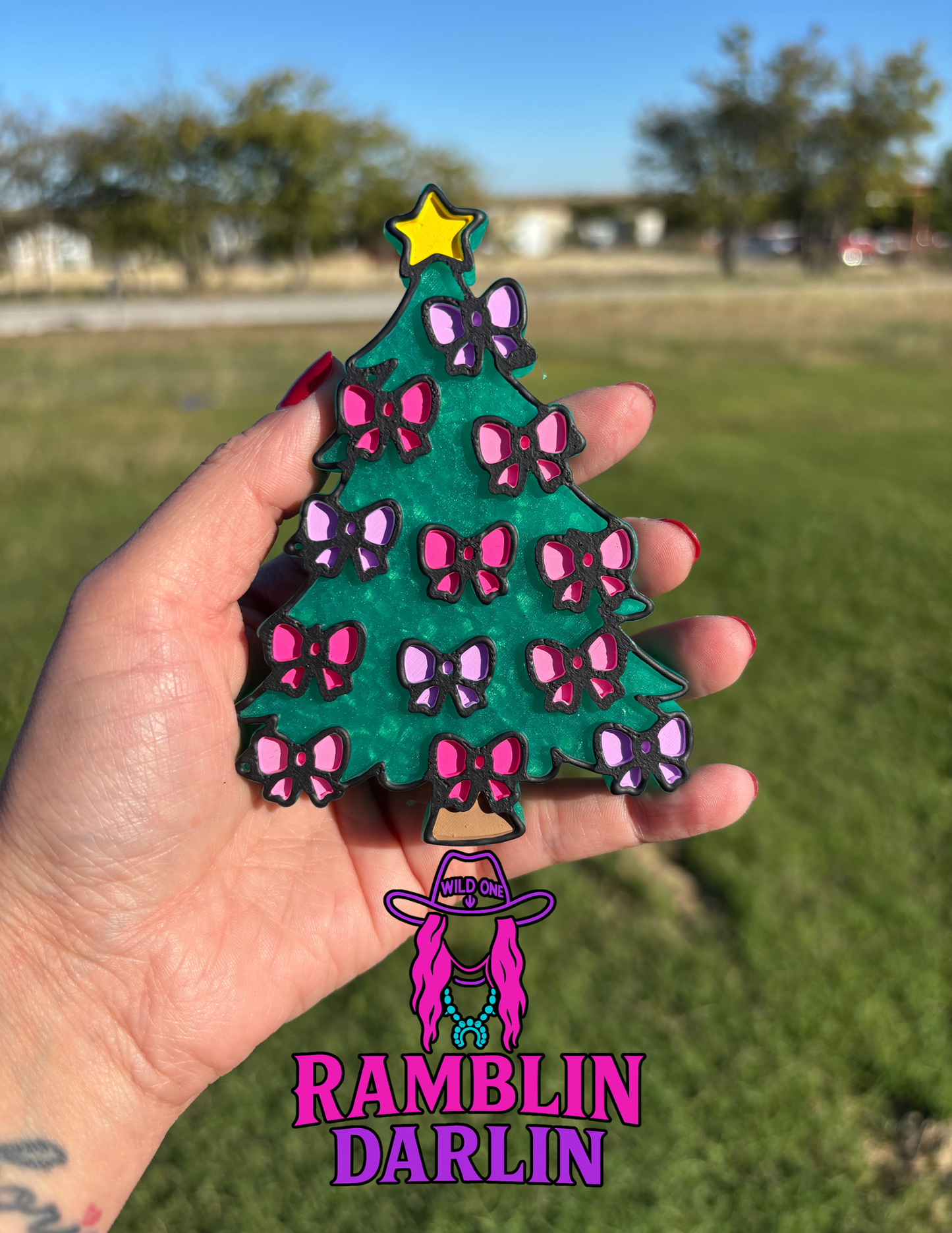 Bow Christmas Tree Mold ©️