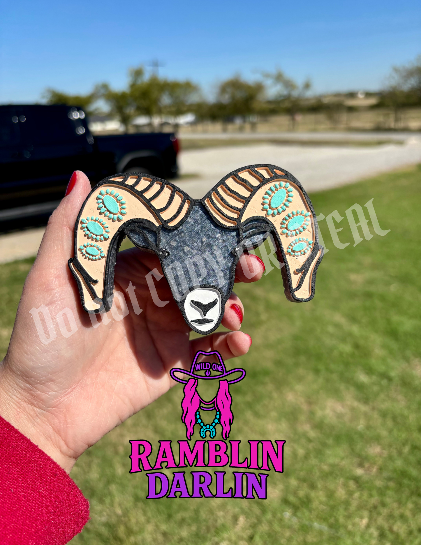 Western Aries Zodiac Mold ©️