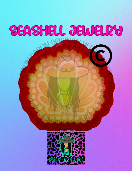 Seashell Jewelry Mold ©️