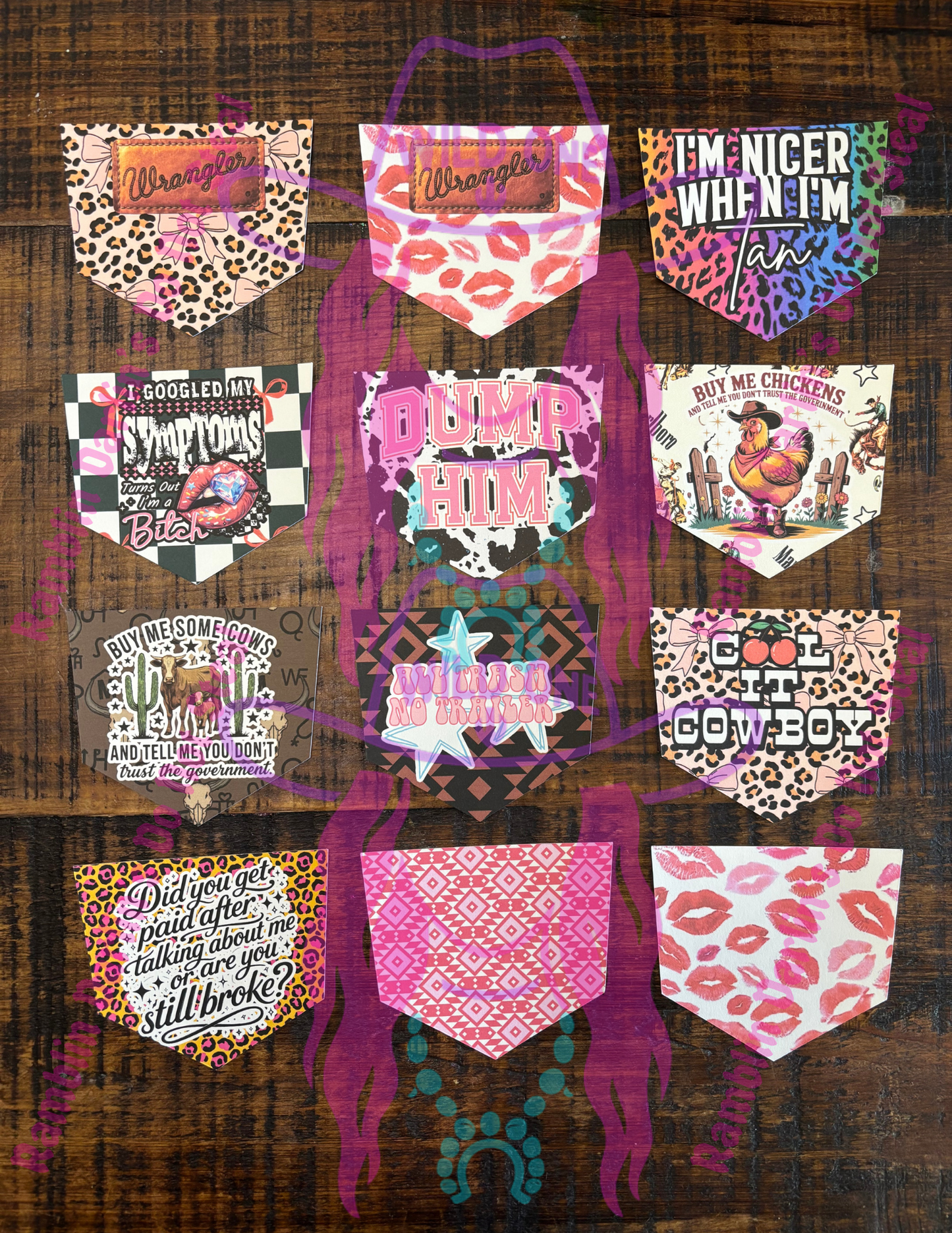 Jean Pocket Cardstock (10pk)