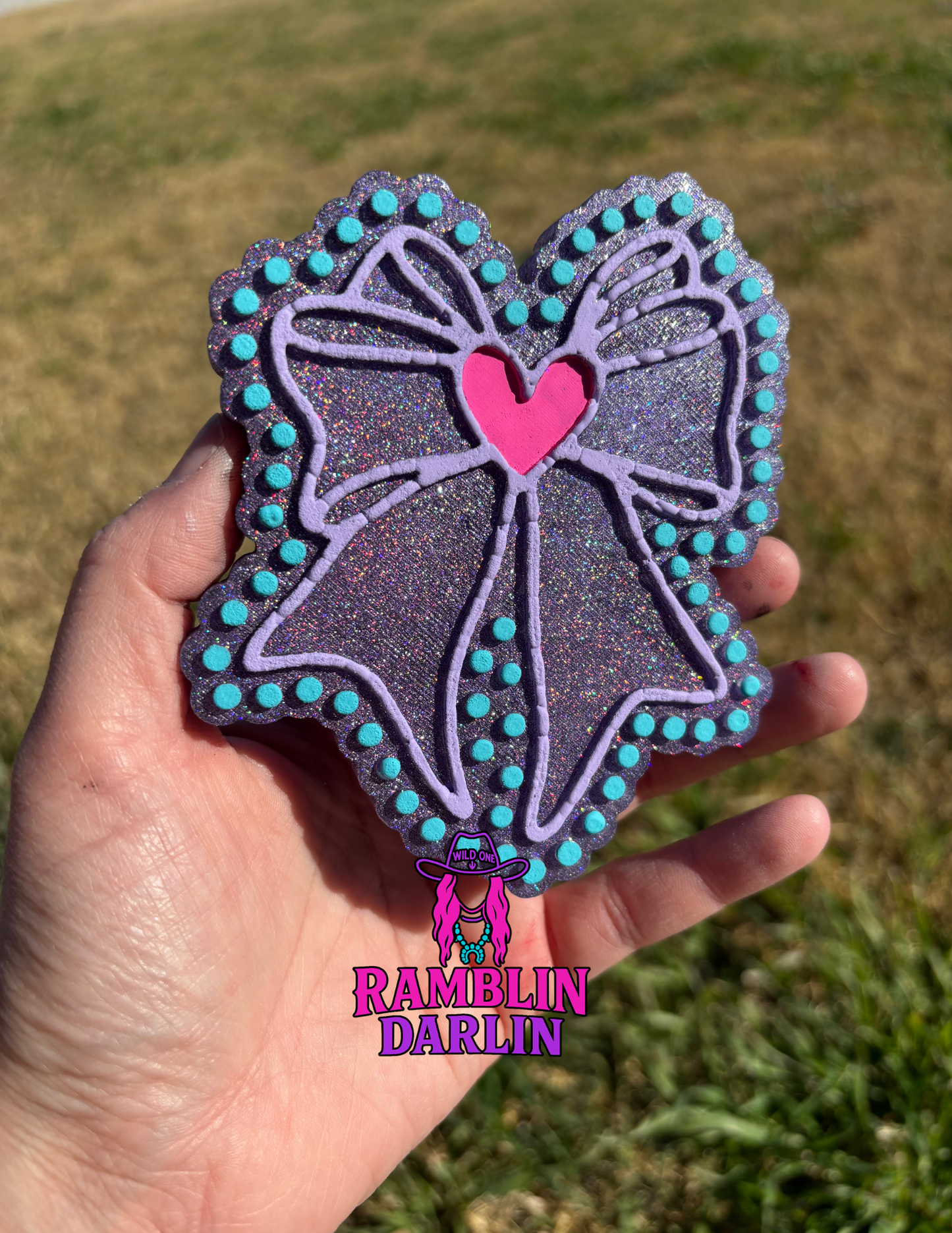 Heart Jewelry Bow Mold ©️