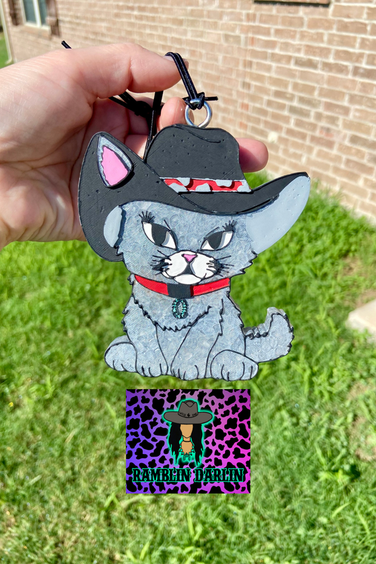Cowgirl Cat Mold ©️