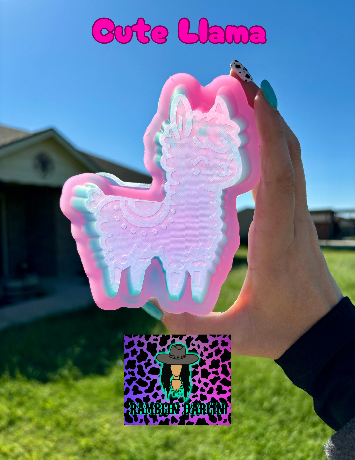 Cute Llama Mold