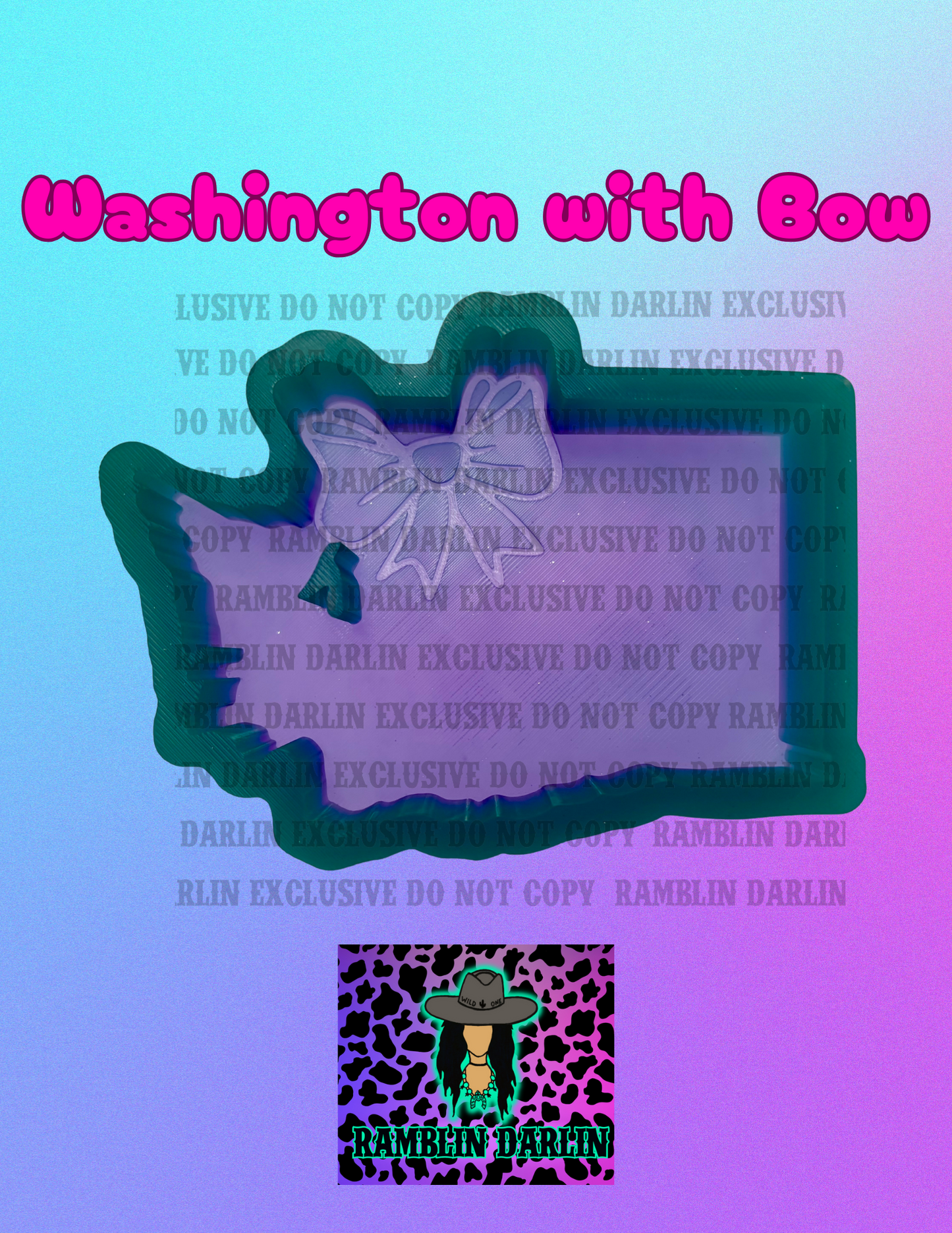 Washington with Bow Mold ©️