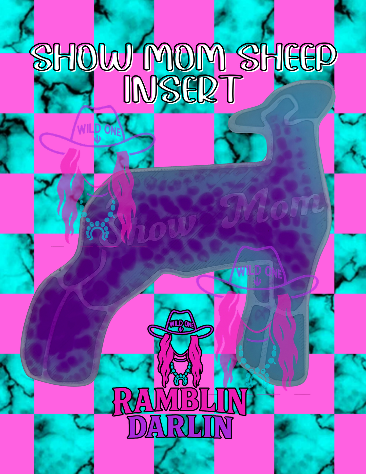 Plain Show Sheep Insert Mold