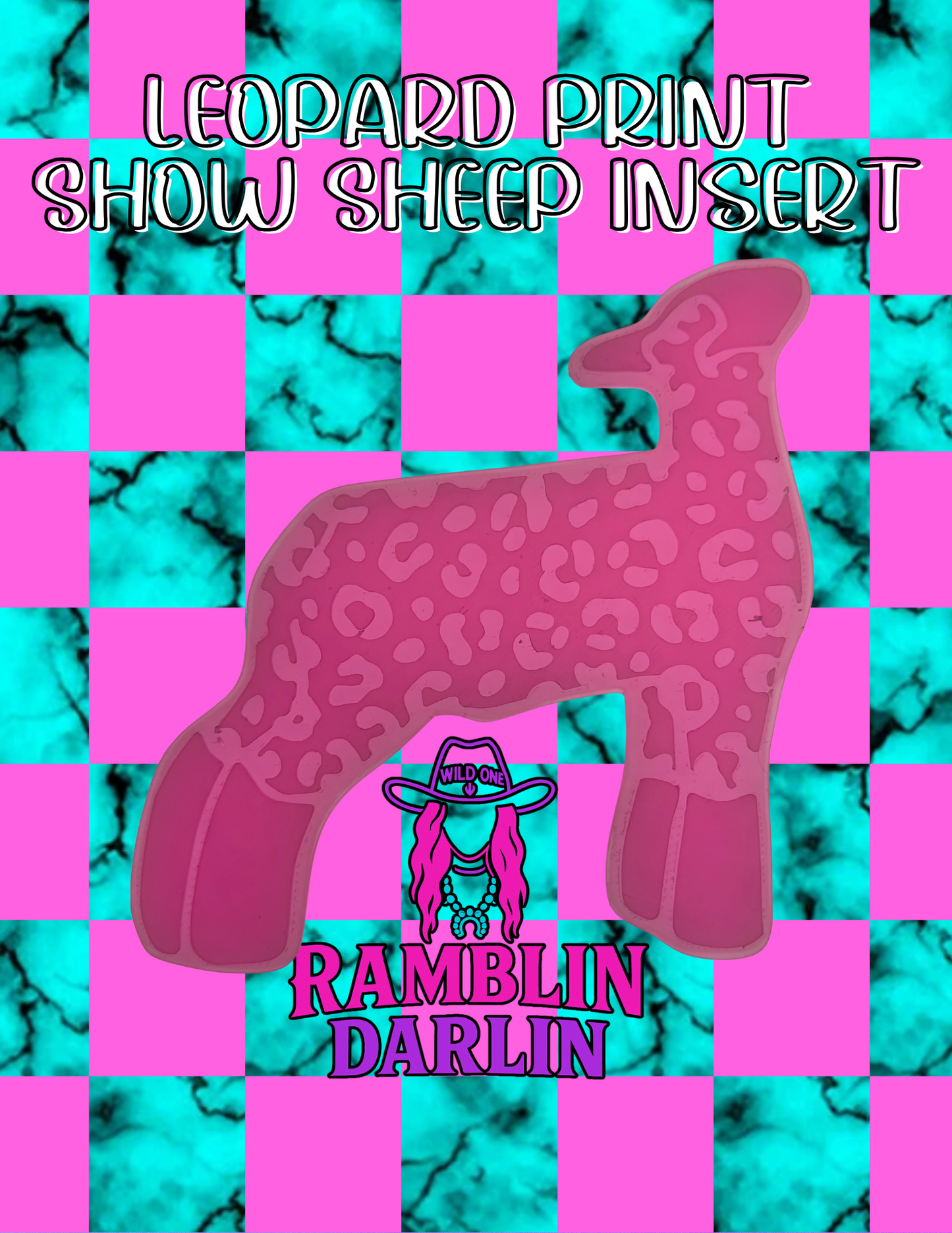 Plain Show Sheep Insert Mold