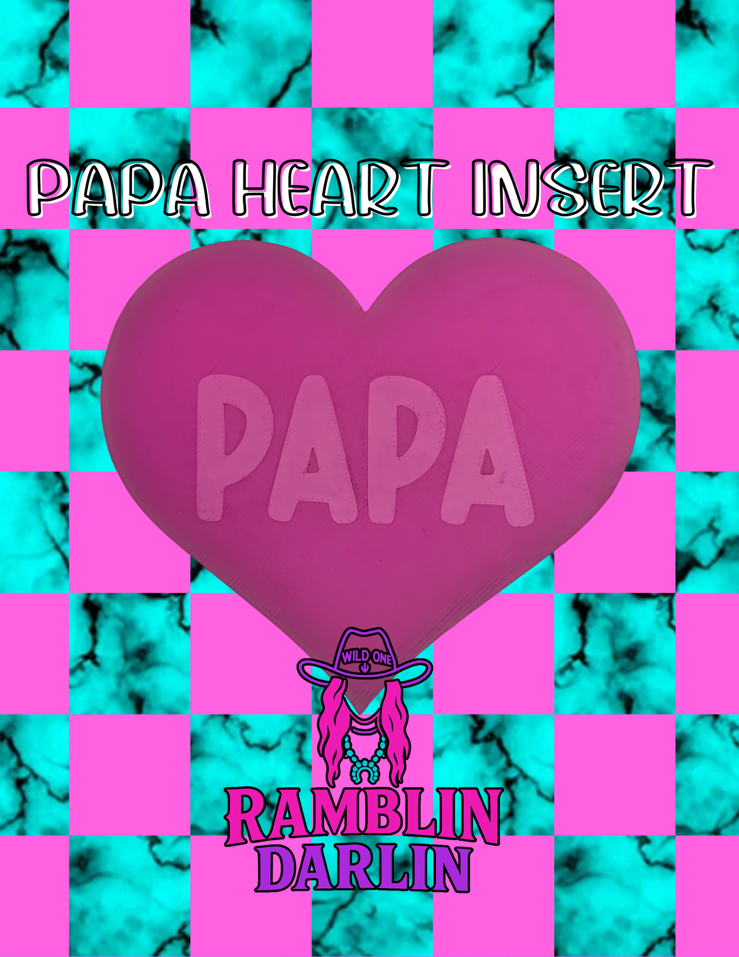 Plain Heart Insert Mold section 2