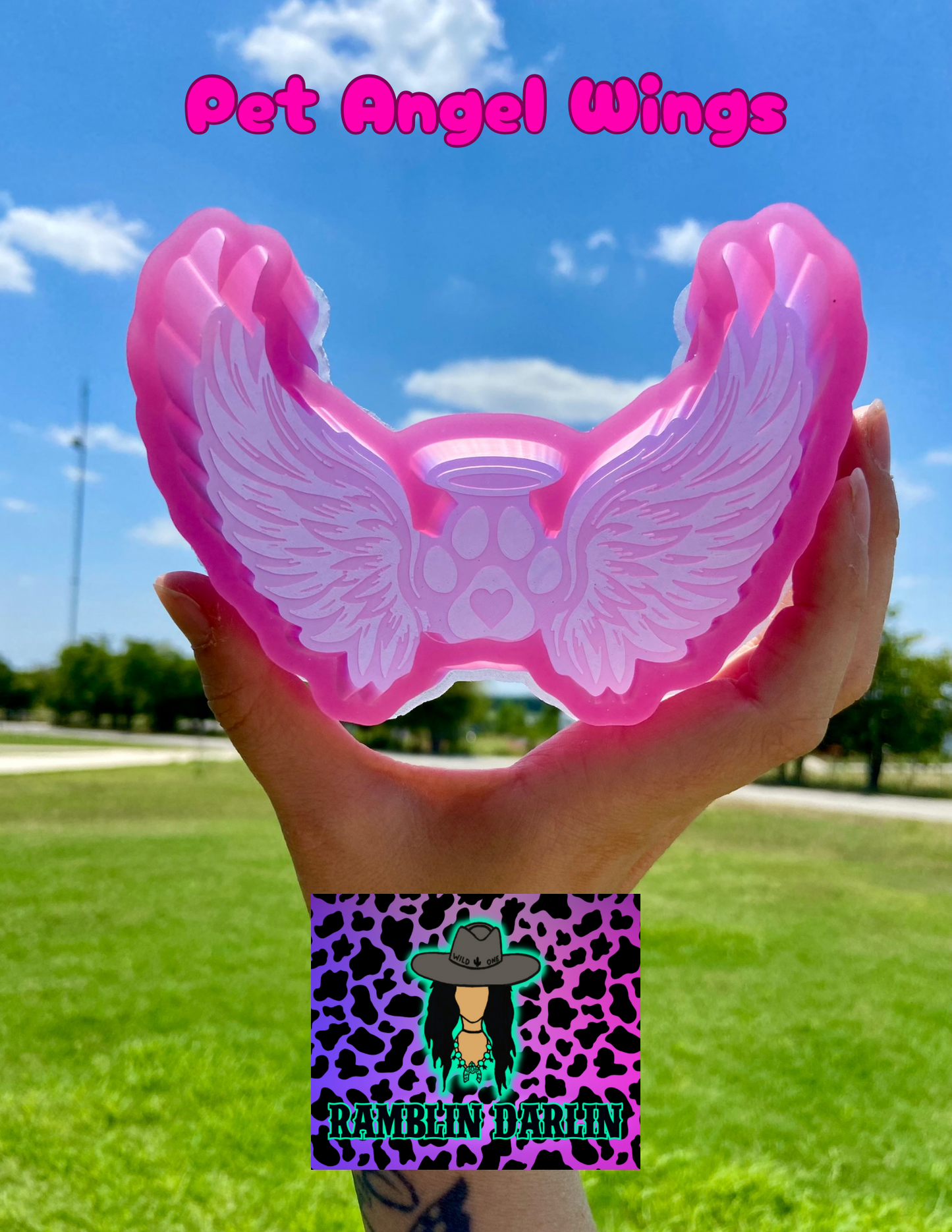 Pet Angel Wings Mold