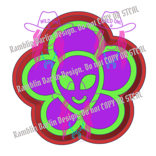 Alien Flower STL files
