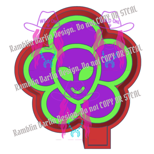 Alien Flower STL files