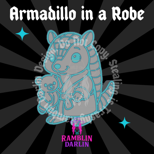 Armadillo in a Robe Mold