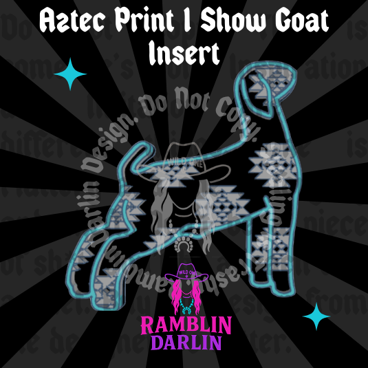 Show Goat Insert Mold