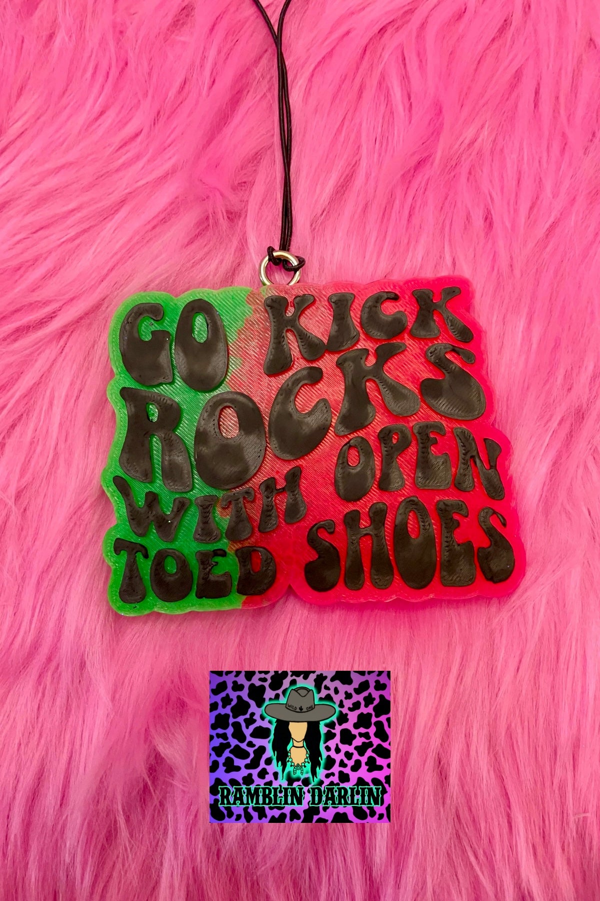 Kick Rocks With Open Toed Shoes Mold