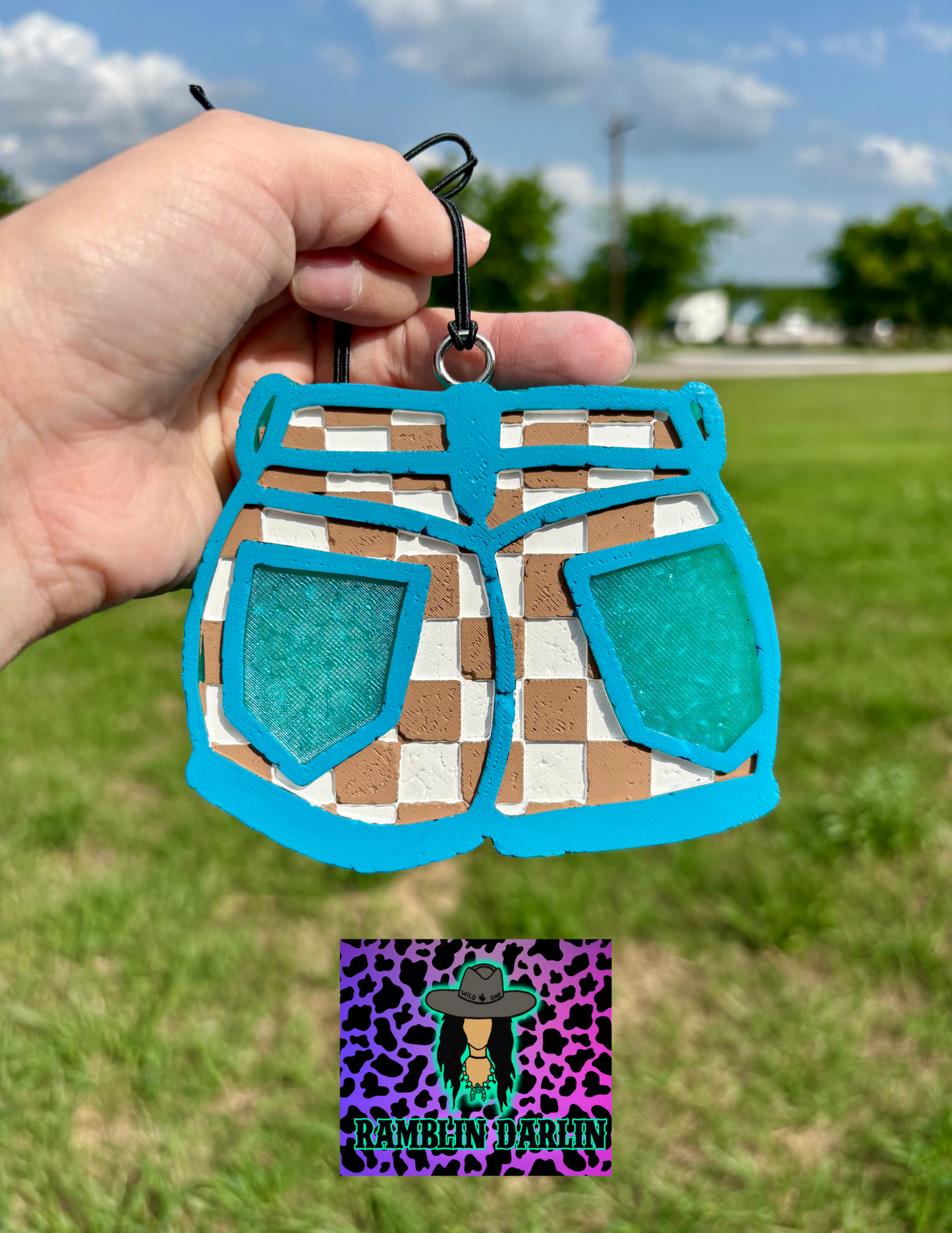 Checkered RD Shorts Mold ©️