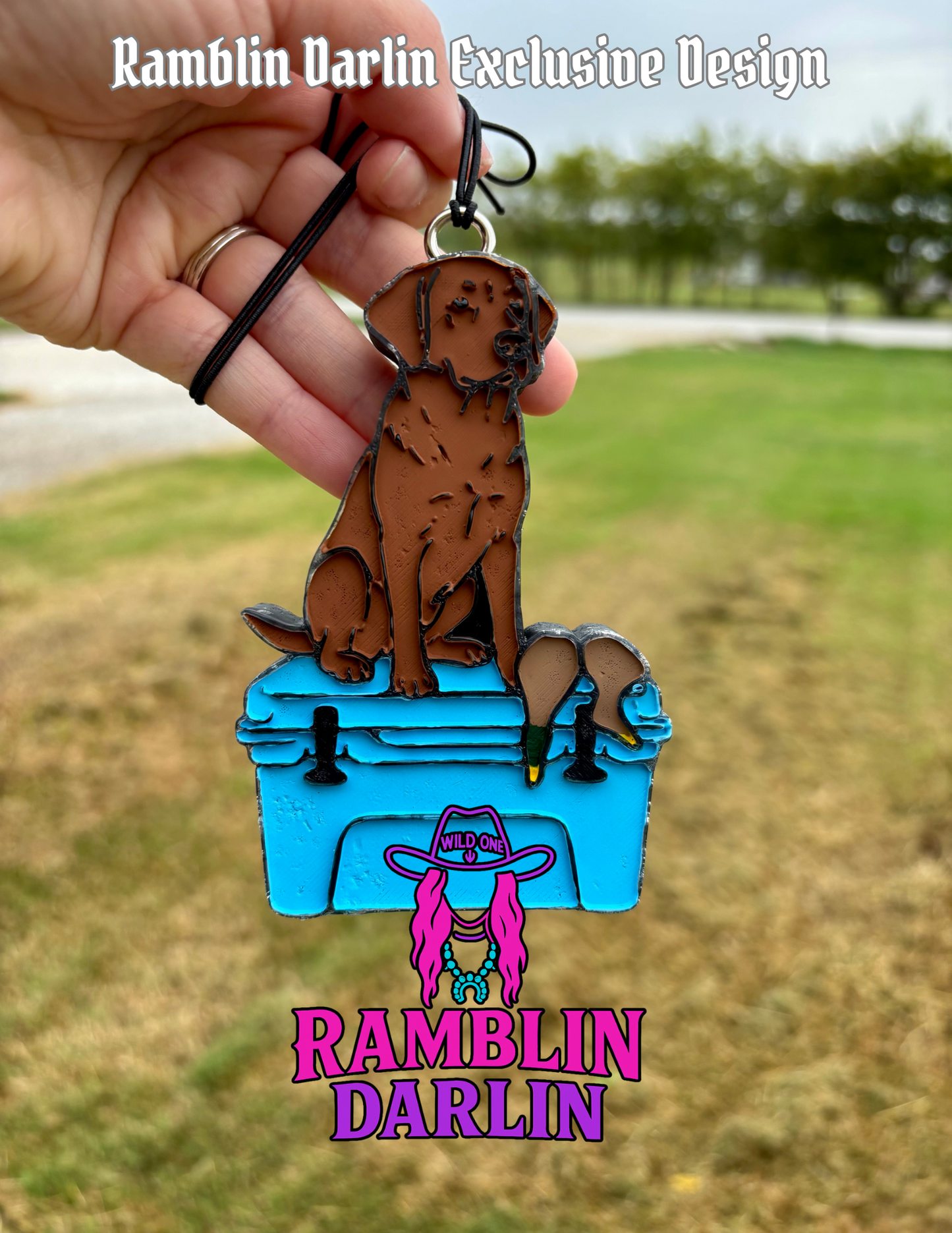 Duck Dog On Cooler Mold