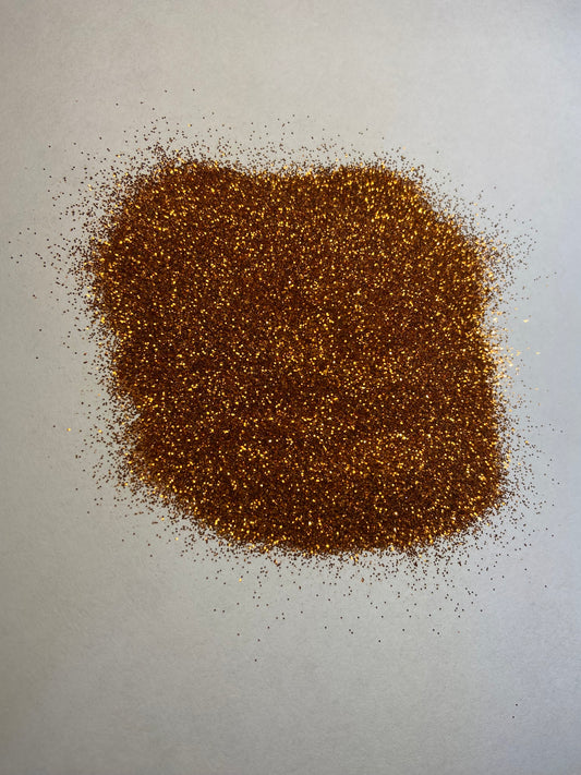 Pumpkin Spice Orange Fine Glitter