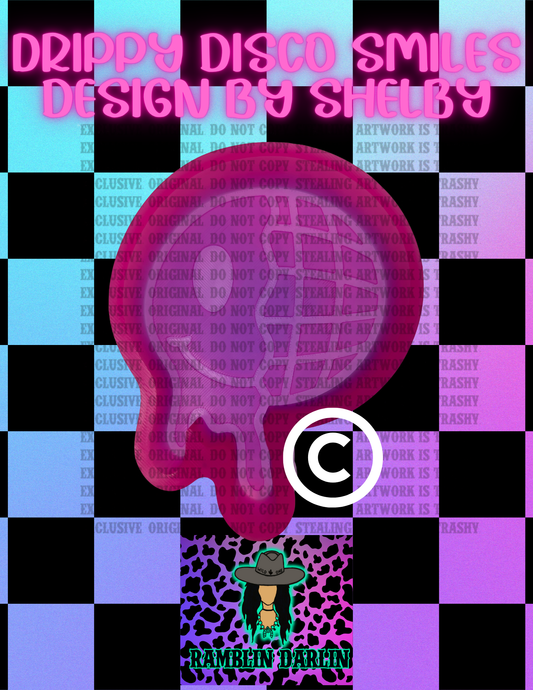 Drippy Disco Smiles Mold ©️