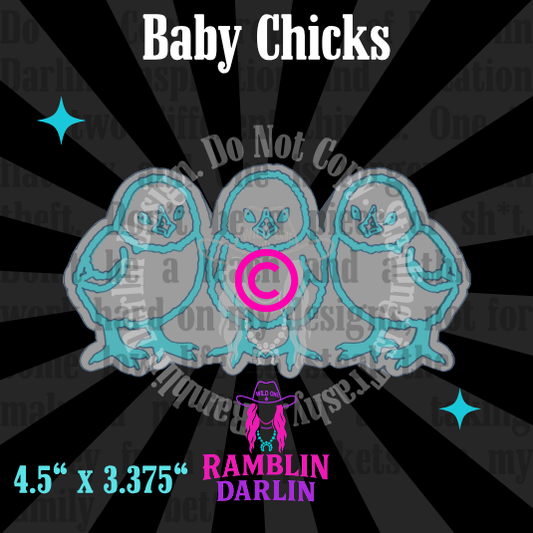 Baby Chicks Mold©️