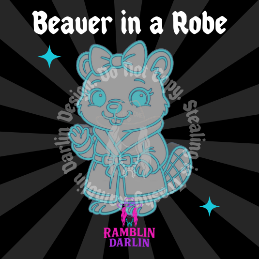 Beaver in a Robe Mold