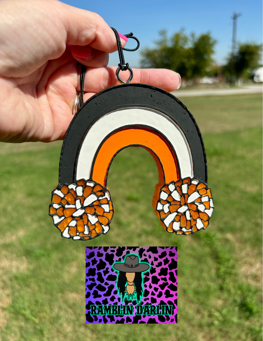 Pom Pom Rainbow Mold