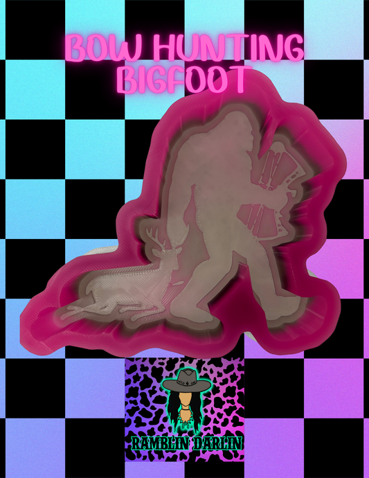 Bow Hunting Bigfoot Mold