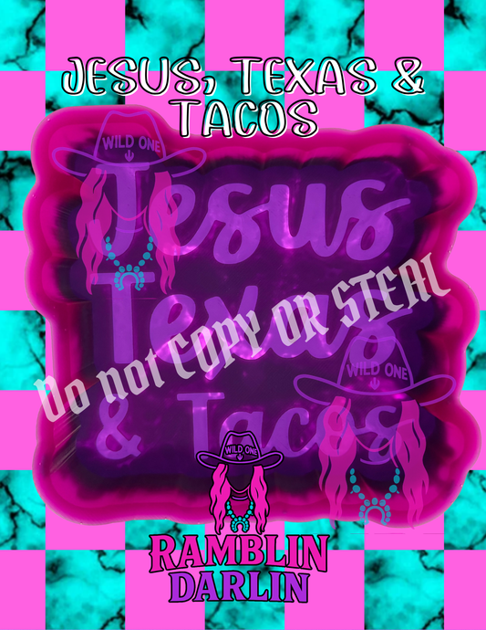 Jesus Texas & Tacos Mold