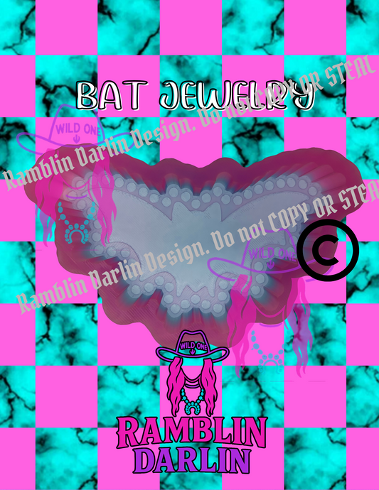 Bat Jewelry Mold ©️