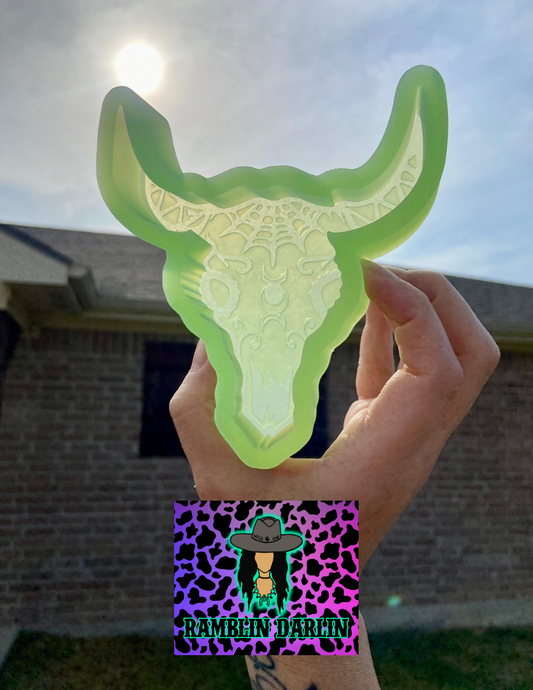 Halloween Bull Skull Mold