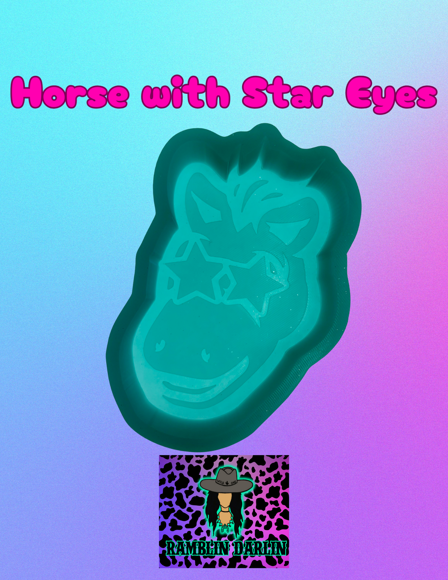 Horse with Star Eyes Mold