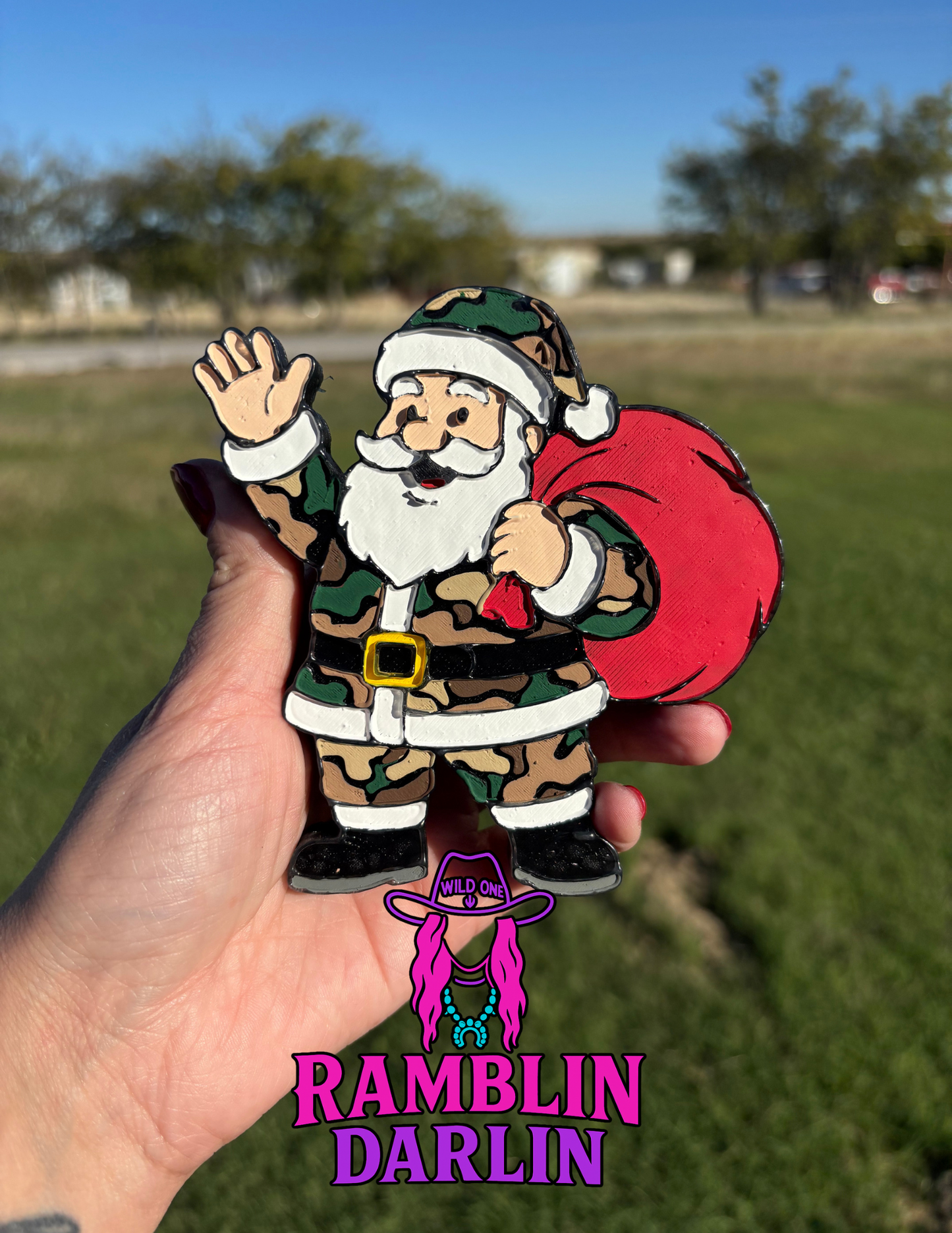 Camo Santa Mold ©️