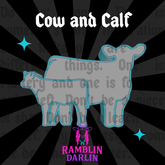 Cow and Calf Mold